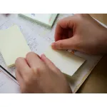 Блок самоклеящийся Hopax 21006 (бумага, желтый, 51x76мм, 100листов, 70г/м2)