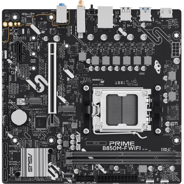 Материнская плата ASUS PRIME B850M-F WIFI (x)