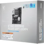 Материнская плата MSI B760 GAMING PLUS WIFI DDR4 (LGA1700, 4xDDR4, ATX, RAID SATA: 0,1,15,5)