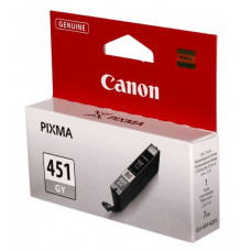 Чернильный картридж Canon CLI-451GY (серый; 780стр; 7мл; Pixma MG6340)