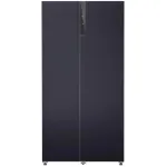 Холодильник Lex LSB530BLID (No Frost, A+, 2-камерный, Side by Side, объем 466:283/183л, инверторный компрессор, черная сталь)