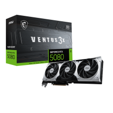 Видеокарта GeForce RTX 5080 2300МГц 16Гб MSI (GDDR7, 256бит) [RTX 5080 16G VENTUS 3X OC]