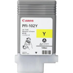 Картридж Canon PFI-102 (желтый; 130стр; 130мл; iPF510, 605, 610, 650, 655, 750, 760, 765)