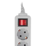 Сетевой фильтр PC Pet AP01006-3-BK (3м, 5xEURO, 1,5кВт, 7А)