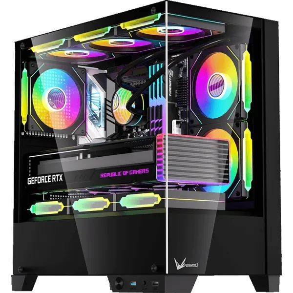 Корпус Formula CRYSTAL Z1M + FR (Mini-Tower)