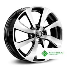 КиК ZV XRAY КС893 R16/6J PCD 4x100 ET 41 ЦО 60,1 черный с полированной лицевой поверхностью