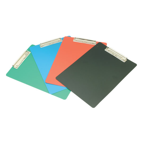 Папка-планшет Бюрократ -PD6002 (A4, пластик, толщина пластика 1мм, ассорти)