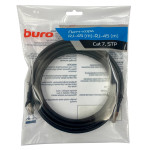 Патч-корд Buro BU-7-5M (RJ-45 (m), RJ-45 (m), алюминий омедненный, 5м, 4пары)