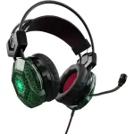Гарнитура Oklick HS-L500G TOXIC (оголовье, с проводом, полноразмерные, 2 x mini jack 3.5 mm, USB, 380г)