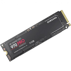 Жесткий диск SSD 512Гб Samsung 970 Pro (M.2, 3500/2300 Мб/с, 500000 IOPS, PCI-E, 512Мб, для ноутбука и настольного компьютера) [MZ-V7P512BW]