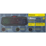 Клавиатура DEFENDER Ultra HB-330L RU (классическая, цифровая панель мембранные, 104кл)