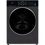 Стиральная машина Midea MF205W80WB/T-RU(вертикальная средняя, класс стирки/отжима/э.потребления: A , макс: 8кг, титановый)