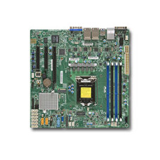 Материнская плата Supermicro X11SSH-LN4F (LGA 1151, Intel C236, 4xDDR4 DIMM, microATX, RAID SATA: 0,1,10,5)