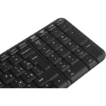 Клавиатура и мышь Logitech Wireless Combo MK220 Black USB (классическая мембранная, 101кл, светодиодная, кнопок 2, 1000dpi)