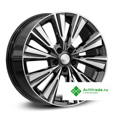 Скад Линней R18/7.5J PCD 5x108 ET 45 ЦО 67,1 черный с полированной лицевой поверхностью [4280705]