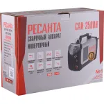 Сварочный аппарат РЕСАНТА САИ-250ПН (140-240В, инвертор, ММА DC, 10-250A, 8,5кВт)