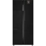 Холодильник Weissgauff WSBS 500 Inverter (No Frost, A+, 2-камерный, Side by Side, инверторный компрессор, черный)