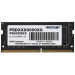 Память SO-DIMM DDR4 4Гб 2666МГц Patriot Memory (21300Мб/с, CL19, 260-pin, 1.2 В)