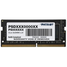 Память SO-DIMM DDR4 4Гб 2666МГц Patriot Memory (21300Мб/с, CL19, 260-pin, 1.2 В) [PSD44G266681S]