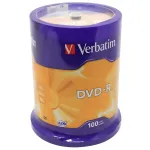 Диск DVD-R Verbatim (4.7Гб, 16x, cake box, 100)