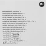 Гарнитура Xiaomi Redmi Buds 6 Play (беспроводные внутриканальные в ушной раковине закрытые, 600мА*ч, 7ч, Bluetooth 5.4, IP54)