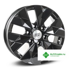 RST R237 R17/6.5J PCD 6x139,7 ET 48 ЦО 92,5 черный глянцевый