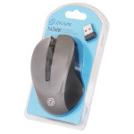 Oklick 545MW Grey-Black USB (радиоканал, кнопок 4, 1600dpi)