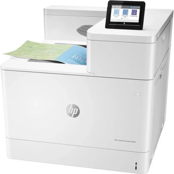 Принтер HP Color LaserJet Enterprise M856dn (лазерная, цветная, A3, 1536Мб, 56стр/м, 1200x1200dpi, авт.дуплекс, 250'000стр в мес, Ethernet, USB)