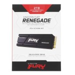 Жесткий диск SSD 2Тб Kingston Renegade (2280, 7300/7000 Мб/с, 1000000 IOPS, PCIe 4.0 x4 (NVMe), для ноутбука и настольного компьютера)