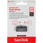 Накопитель USB SANDISK Ultra Dual Drive USB Type-C 128GB