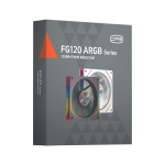 Кулер PCcooler FG120 ARGB BK (28,4дБ, 120x120x25 мм)