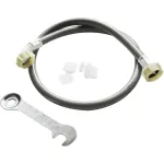 Стиральная машина Hyundai WFD8401(60x85x43см, фронтальная, макс:8кг, с сушкой, 1400об/мин, темно-серый)