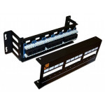 Патч-панель Lanmaster LAN-PPF12U5E/W (19