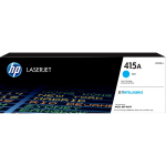 Тонер-картридж HP 415A (голубой; 2100стр; HP LJ M454, MFP M479)
