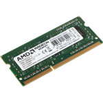Память SO-DIMM DDR3 4Гб 1600МГц AMD (12800Мб/с, CL11, 204-pin)