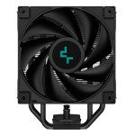 Кулер для процессора DeepCool AK400 ZERO DARK PLUS (Socket: 1150, 1151, 1151-v2, 1155, 1156, 1200, 1700, AM4, алюминий+медь, 28дБ, 4-pin PWM)