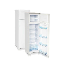 Холодильник Бирюса Б-124 (A, 2-камерный, объем 205:170/35л, 48x158x60.5см, белый)