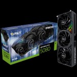 Видеокарта GeForce RTX 5080 2295МГц 16Гб Palit (GDDR7, 256бит, 1xHDMI, 3xDP)