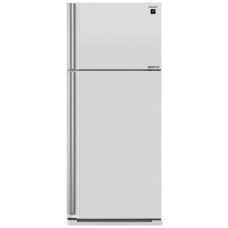 Холодильник Sharp SJXE59PMWH (No Frost, A++, 2-камерный, объем 578:430/148л, инверторный компрессор, 80x185x73,5см, белый) [SJXE59PMWH]