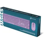 Клавиатура и мышь Oklick S315W (кнопок 3, 1600dpi)