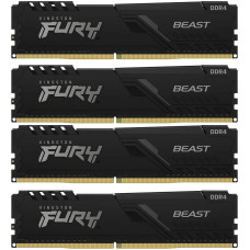 Память DIMM DDR4 4x16Гб 3200МГц Kingston (25600Мб/с, CL16, 1.35 В) [KF432C16BBK4/64]