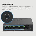 Коммутатор Mercusys MS105GP