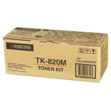 Картридж Kyocera TK-820M (пурпурный; 7000стр; FS-C8100DN) [1T02HPBEU0]