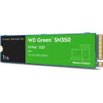 Жесткий диск SSD 1Тб Western Digital Green SN350 (2280, 3200/2500 Мб/с, 400000 IOPS, PCIe 3.0 x4 (NVMe), для ноутбука и настольного компьютера)