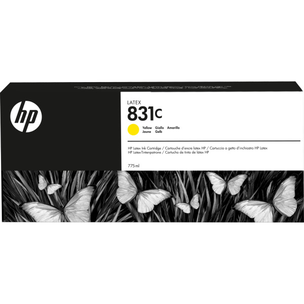 Картридж HP 831C (желтый; 775мл; HP Latex 110 - 570)