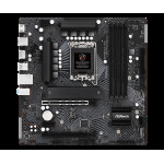 Материнская плата ASRock B760M PG LIGHTNING/D4 (LGA1700, Intel B760, 4xDDR4 DIMM, microATX, RAID SATA: 0,1,5,10)