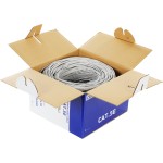 Кабель Lanmaster NM-UTP5E2PR-CU (внутренний, 305м, 5E, 2пары, U/UTP не экранированный)