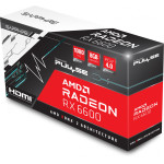 Видеокарта Radeon RX 6600 1792МГц 8Гб Sapphire GAMING (PCI-E 16x 4.0, GDDR6, 128бит, 1xHDMI, 3xDP)