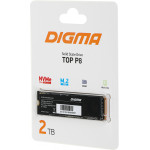 Жесткий диск SSD 2Тб Digma (2280, 7200/6500 Мб/с, 1000000 IOPS, 1024Мб)