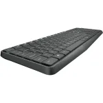 Клавиатура и мышь Logitech MK235 Wireless Keyboard and Mouse Black USB (классическая мембранная, 101кл, светодиодная, кнопок 2, 1000dpi)